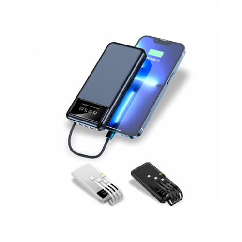 Urban Gear 4-IN-1 Power Bank With Mobile Stand & Built-IN Cables - POWER 10 DISPLAY