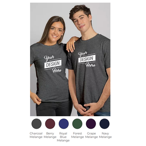 Unmoda Unisex Crew Neck T-Shirt (Eco-friendly)