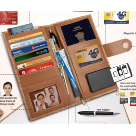 Eco Friendly Cork Cheque Book Holder