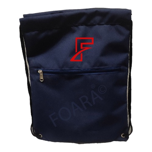 Blue Promotional Drawstring bag