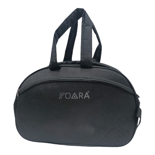 Foara Black Duffle Bag