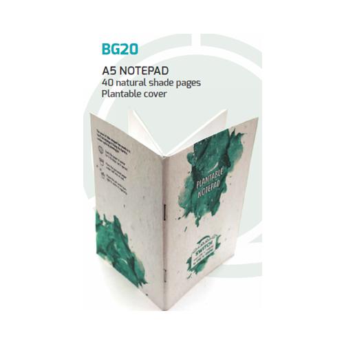 Plantable A5 Notepad BG20
