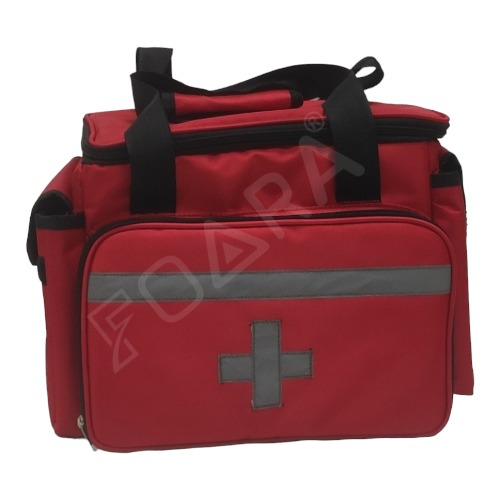 Red Medical Delivery Bag