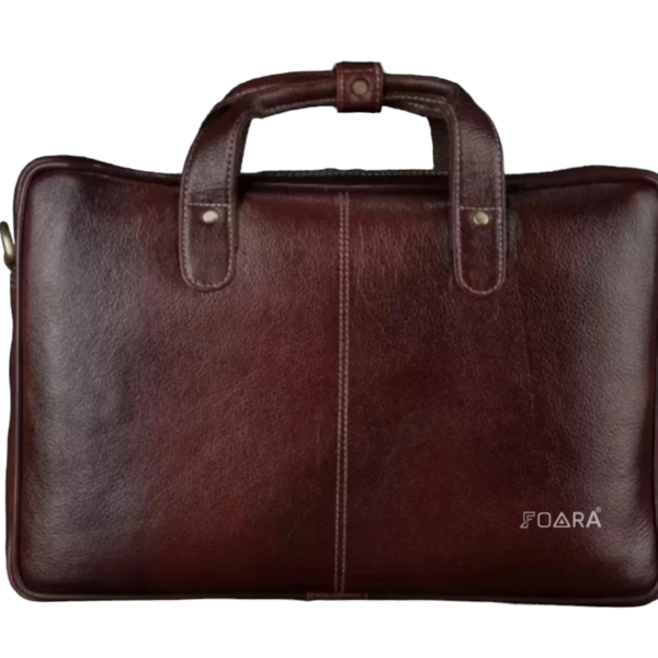 foara Unique pure leather laptop executive bag