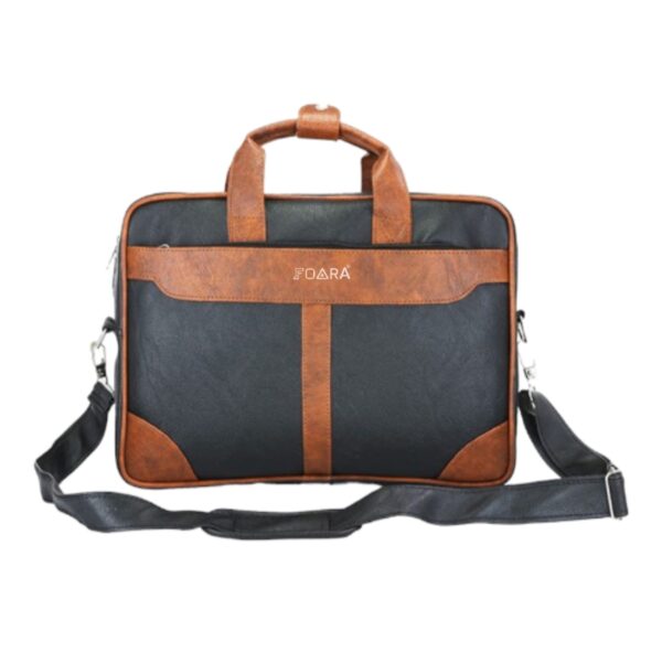 foara personalized pu leather messenger bag