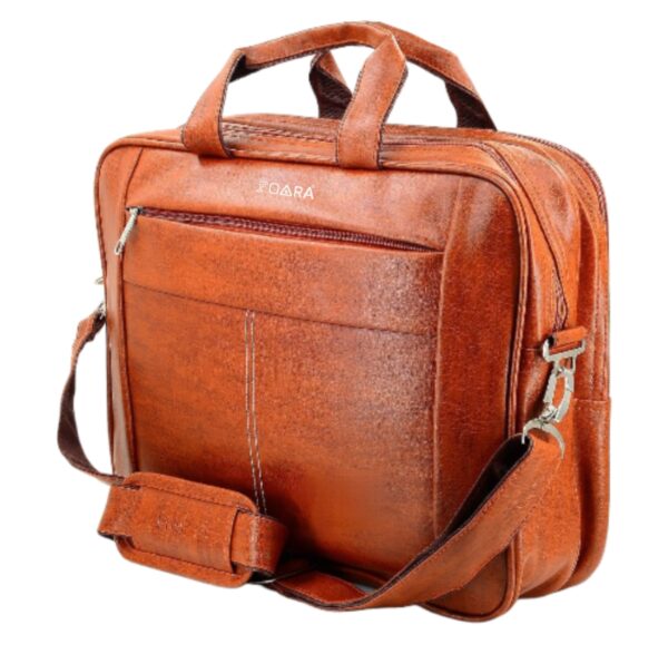 foara port pu leather laptop and executive bag