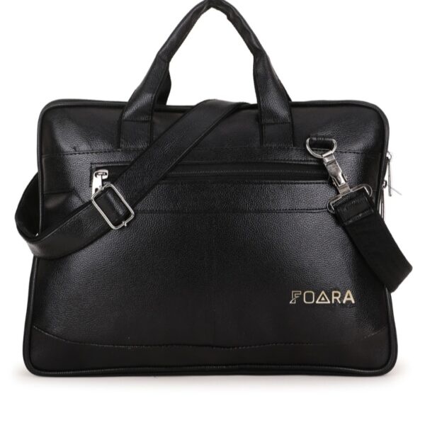 foara promotional leather laptop executive bag