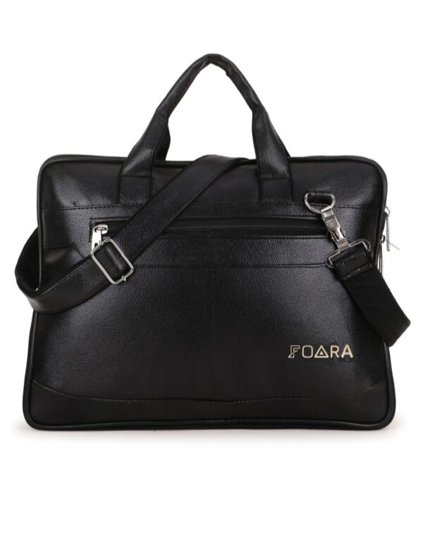 foara promotional leather laptop executive bag