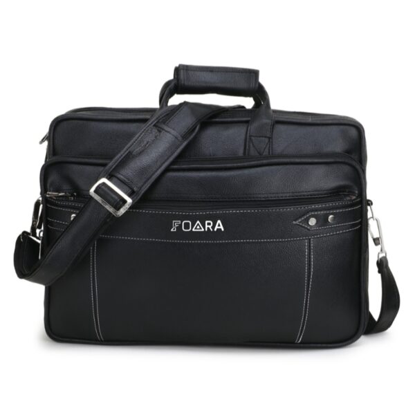 foara turner leather executive bag