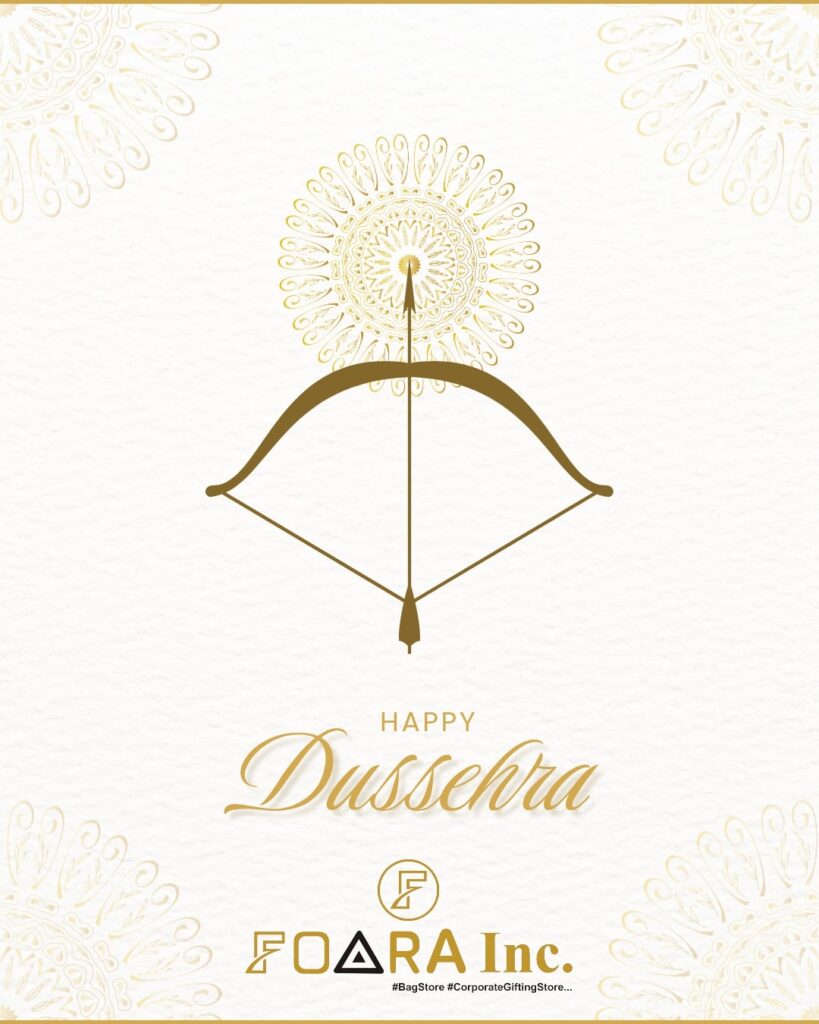 Happy Dussehra Greeting FOARA Inc